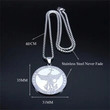 Archangel Order Of St. Michael Necklace For Women And Men Gold/Silver/Black Color Stainless Steel Chain Protection Gift - Necklace - View 11