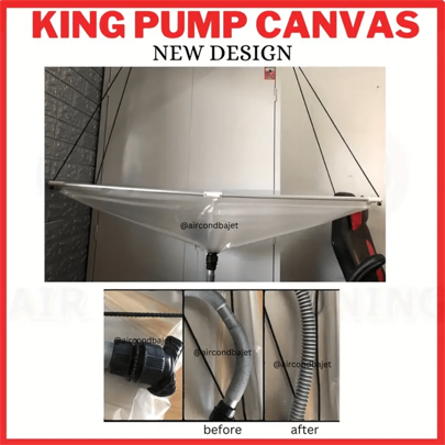 SOKANY Portable Aluminum Air Conditioner Cleaning Cover - Foldable, Wall-Mounted & Sink Compatible With PVC Material