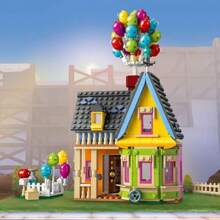 And Pixar 'Up' House Bộ đồ chơi xây dựng  100 Celebration Classic dành cho trẻ em và người hâm mộ phim từ 9 tuổi trở lên, một món quà thú vị cho người hâm mộ  và bất kỳ ai yêu thích trò chơi sáng tạo, 43217 - 43217 - Xem 4