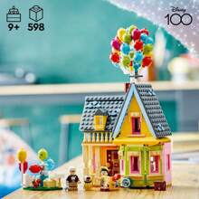 And Pixar 'Up' House Bộ đồ chơi xây dựng  100 Celebration Classic dành cho trẻ em và người hâm mộ phim từ 9 tuổi trở lên, một món quà thú vị cho người hâm mộ  và bất kỳ ai yêu thích trò chơi sáng tạo, 43217 - 43217 - Xem 3