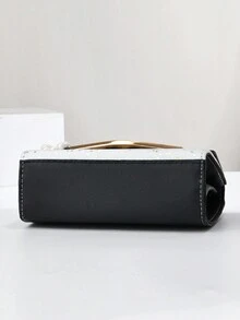 Túi vuông có nắp họa tiết ngôi sao có nơ Túi đeo vai, Túi đeo chéo Cổ điển, Thường ngày, Thời trang Màu tương phản Nhẹ, Di động, Có dây đeo có thể điều chỉnh Dành cho phụ nữ, Tân binh & Nhân viên văn phòng, Dành cho túi quà tặng cho nữ, Hoàn hảo cho văn phòng, Công việc, Kinh doanh, Đi làm, Mua sắm - Nhiều màu - Xem 4