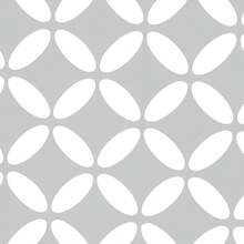 CNCEST Outdoor Privacy Screen, 190cm*90cm Metal Decoative Privacy Screen Panel Freestanding, Privacy Fence Panels For Outside Patio Garden Backyard (Coin, Black/White ) - White - View 8