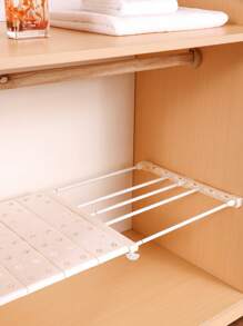 1 szt. regał do przechowywania bez perforacji w szafce, regał do przechowywania o regulowanej długości, organizer do garderoby, wysuwana ścianka działowa do przechowywania, ścianka działowa do kuchni, półki warstwowe do szafek w akademiku, półki łazienkowe, ścianka działowa do szafki na buty, wystrój pokoju, dekoracje, dekoracje, wystrój, przechowywanie, organizer, spodnie do sukienki, buty, dżinsy, buty, spódnica, sypialnia, organizer, organizer, przechowywanie w domu, biały T-shirt damski, czarne spodnie damskie, damskie ubrania zimowe, sukienka, ubrania zimowe dla pań, eleganckie sukienki damskie, biała koszula damska, długi rękaw, biały kombinezon dla kobiet, sukienki wiosenne dla kobiet, wiosenne stroje dla kobiet, wiosna, ubrania wiosenne, minimalistyczny, letnie bluzki