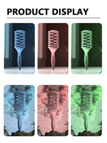 1 chiếc lược định hình tóc xoăn kiểu mới, lược tạo kiểu tóc xoăn bồng bềnh, lược massage đầu, lược Meridian, lược tạo kiểu đỉnh đầu cao, lược sấy khô nhanh, quà tặng đặc biệt cho bạn gái, lược chải tóc, lược gội đầu, lược chải tóc - Nhiều màu - Xem 4