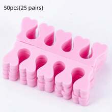 20/50/100 piezas Separadores de dedos de los pies para pedicura - Separador de dedos de esponja para esmalte de uñas, fiesta de arte de uñas, pintura de uñas de los pies, suministros para uñas, herramientas para uñas, herramientas de arte de uñas, de vuelta a la escuela, uñas, herramientas para uñas para uñas postizas