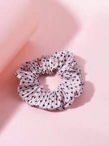 1 Stück/Set Haargummis für Kinder, gepunktete elastische Haargummiringe, verheddernisfrei - Verschiedenfarbig - Übersicht 5