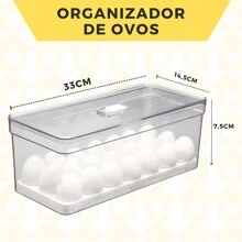 Large Rectangular Organizers With Food Storage Basket 2 UNIT - Trong sáng - Xem 6