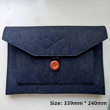 1 túi nỉ, túi đựng máy tính bảng, túi đựng máy tính xách tay iPad, tương thích với Macbook, bao da bảo vệ Apple - Nhiều màu - Xem 2