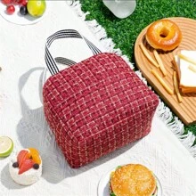 1 Peça Bolsa Térmica Minimalista para Almoço, Sacola Térmica Portátil para Transportar Alimentos, Para Estudantes