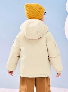 mini bala Reversible Down Jacket For Boys And Girls Warm Winter Collection - Shell Card - View 2
