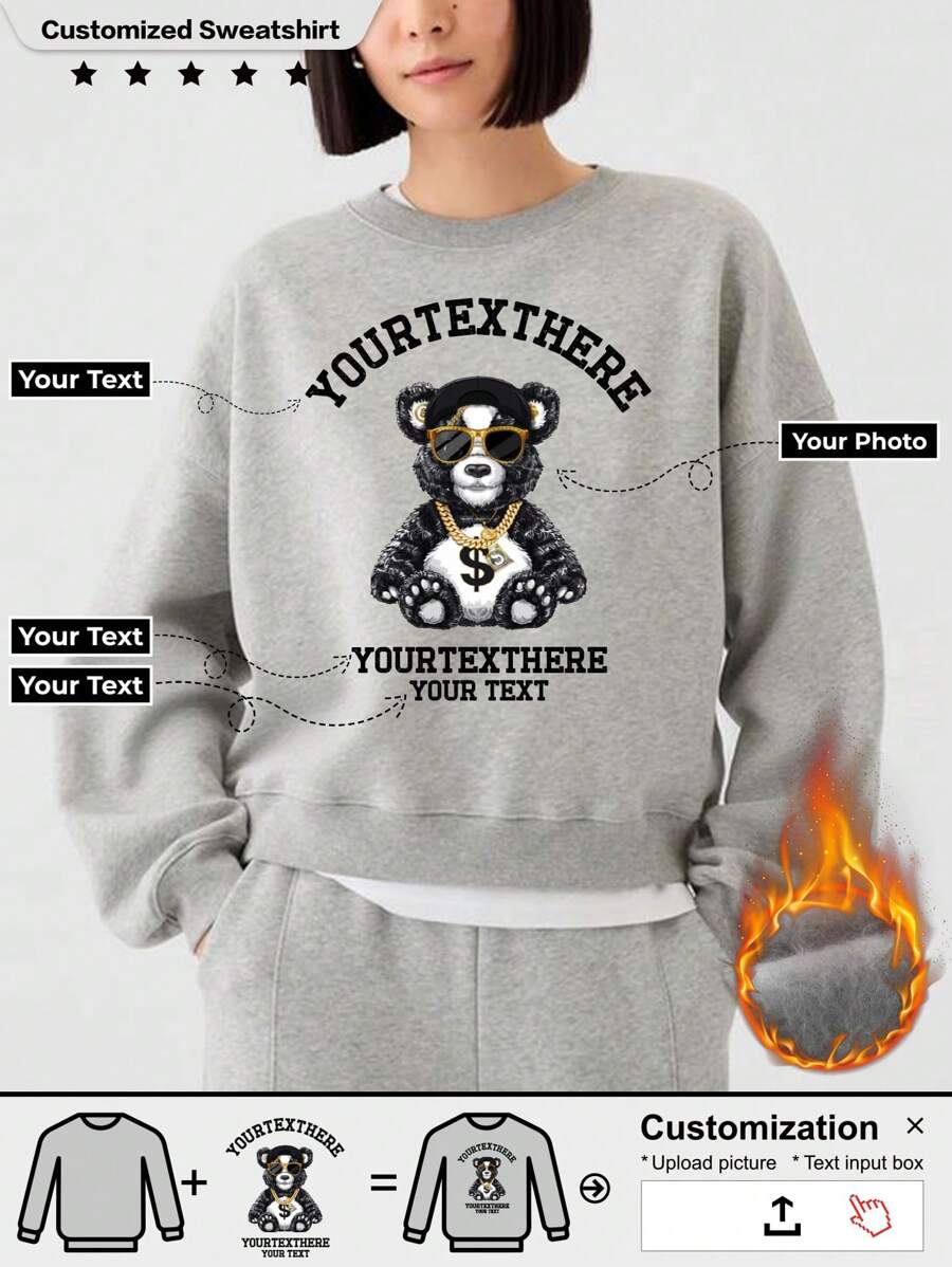 A Custom Thickened Hoodie Made From Your Photo That Can Be Given As A Gift To Anyone You Want Is A Great Gift For Winter,