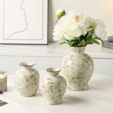 1PC & Multiple Packs, Blue & White Vase, Ceramic Vase, Blue Vase Home Decor, Vintage Ceramic Pottery Vase, Home Office Bedroom Bookshelf Porcelain Blue Vase Chinese Style Decoration Adult Gift Mum Unique Vase Festival Decoration Gifts Birthday Graduation Back To School Room Decor School Supplies Flower Vase Glass Vase