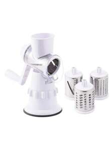 Cheese Grater Vegetable Slicer Vegetable Cutter Manual 4 In 1 Multipurpose Kitchen Rotating Crank Multifunctional - Nhiều màu - Xem 4