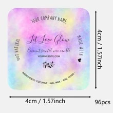 100pcs Custom Delicate Wedding Welcome Gift Tags Emerald Greenery Wedding Welcome Gift Tags Custom Wedding Favor Tags, Custom Personalized Thank You Gift Tags For Weddings, Birthday, Bridal Shower - Multicolor - View 55