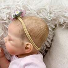 NPK 19 英寸 Pascale 布身新生婴儿重生娃娃，3D 皮肤，多层绘画，带可见静脉，柔软触感娃娃女孩 - 布身體 - 查看 6