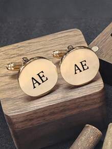 定制男士个性化袖扣，不锈钢定制袖扣，节日礼物 - 袖扣 - 查看 16