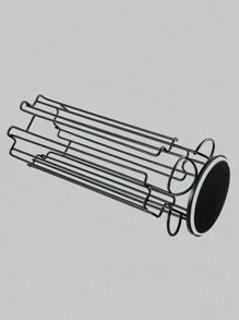 1 Piece Rotating Coffee Bean Holder, Coffee Capsule Storage Box, Capacity 24 Coffee Beans, Iron Structure, Rotating Carousel Rack For Coffee Bean Storage, Suitable For Home/Office, Suitable For 5.3cm Coffee Capsules. Ideal For Valentine's Day, Valentine's Day Wedding Or Anniversary.