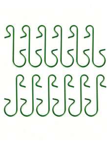 50pcs Mini Plastic S-Shaped Hook, Christmas Tree Decoration Hook, Christmas Ball Pendant Hanging Decoration Hook Christmas Ornaments S Shape Hooks Christmas Tree Decoration Multi Purpose Holders S Shape Hook