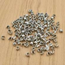 100/300/500pcs Size 5 Zipper Pull Tab, Zipper Top Stopper, Sewing Zipper Accessories