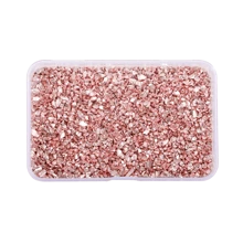 1 Pack 80g Crushed Glass Stones Resin Filler, Suitable For DIY Epoxy Resin Silicone Molds, Asymmetric Crushed Stone Nail Art Epoxy Resin Craft Filler