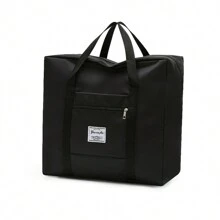 1 Pc Large Capacity Folding Luggage Storage Bag Suitcase Travel Waterproof Pouch Handbag Shoulder Bag Organizer Tote Bag,Three Sizes,Medium, Large And Extra Large,Summer Travel Essentials Bag For School School Accessories School Stuff