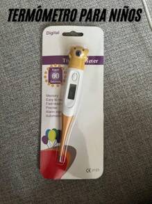 Termómetro Digital para niños - Marrón Chocolate - Ver 2