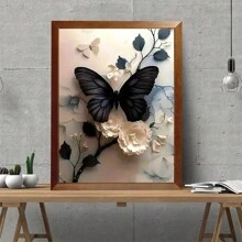DIY Painting By Numbers Butterfly Animal Flower New Arrivals Coloring By Numbers Paint Kit For Adults Handpainted Coloring Pictures Craft Gift - Camel - View 3