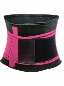 1pc New Adjustable Yoga Waist Trainer, Waist Cincher Wrap For Body Shaping, Abdominal Support Waist Belt For Fitness Gym Accessories - Multicolor - View 10