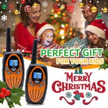 2 piezas de radios de 2 vías T628 para niños, con alcance largo de 22 canales, regalos de cumpleaños para niños y niñas de 6 a 12 años, walkies talkies portátiles para excursiones y acampadas al aire libre, un par de walkies talkies