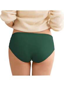 Women's Maternity Underwear, Bikini, Cotton Maternity Underwear, Soft And Elastic, Comfortable And Breathable - Black Beige White Wine Red Dark Blue Dark Green - View 6