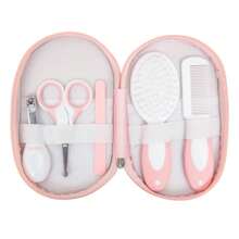 Buba Care Kit With Case, Brush, Comb, Scissors, Cutter And File - 淺粉色 - 查看 2