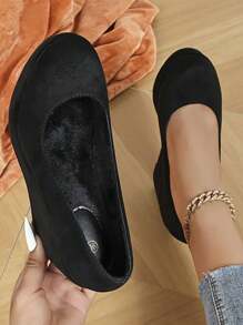 Tacones altos Mary Jane de plataforma negros para mujer, de punta cerrada, con estilo elegante y lindo, adecuados para uso en exteriores - Negro - Ver 5