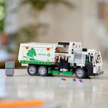 LEGO Serie de bloques de construcción de maquinaria de ensamblaje 42167 Camión de basura Mack LR, regalo de cumpleaños - 42167 - Ver 2