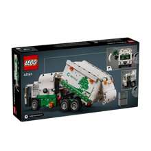 LEGO Serie de bloques de construcción de maquinaria de ensamblaje 42167 Camión de basura Mack LR, regalo de cumpleaños - 42167 - Ver 3