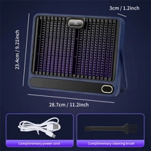 SOKANY High-Quality USB Rechargeable Mosquito Killer - High Efficiency, Chemical-Free Physical Elimination For Indoor & Outdoor Use