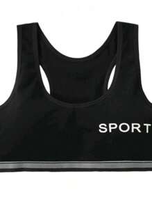 KIT 3 Youth Bra Top With Cups/Cotton TOP 8-14 Years - Nhiều màu - Xem 2