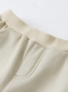 mini bala Baby Boys Loose-Fit Thermal Lined Carrot Pants 2024 Fall/Winter Collection