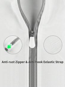 1pc Multipurpose Laundry Bag, Mini Reusable Mesh Bag, Anti-Deformation Wash Bag With Zipper, Suitable For Bras, Panties, Socks, Masks, Puffs, With Washing Beads And Balls Dress Pants Shoes Jeans Boots Skirt,Spring,Minimalist,Summer Tops