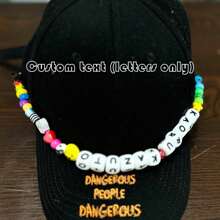 Llavero personalizado con nombre, cadena para bolso, cadena para gorra, colgante personalizado, regalo hecho a mano único