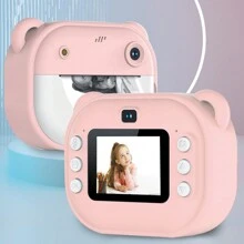 儿童即时打印相机，适合作为 3-8 岁儿童的圣诞节和生日礼物，以及适合 3、4、5、6、7、8、9 和 10 岁女孩的便携式玩具即时相机