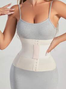 Waist Trimmer Corset Belt With Abdominal Compression For Strong Control And Slimming - Màu be - Xem 1