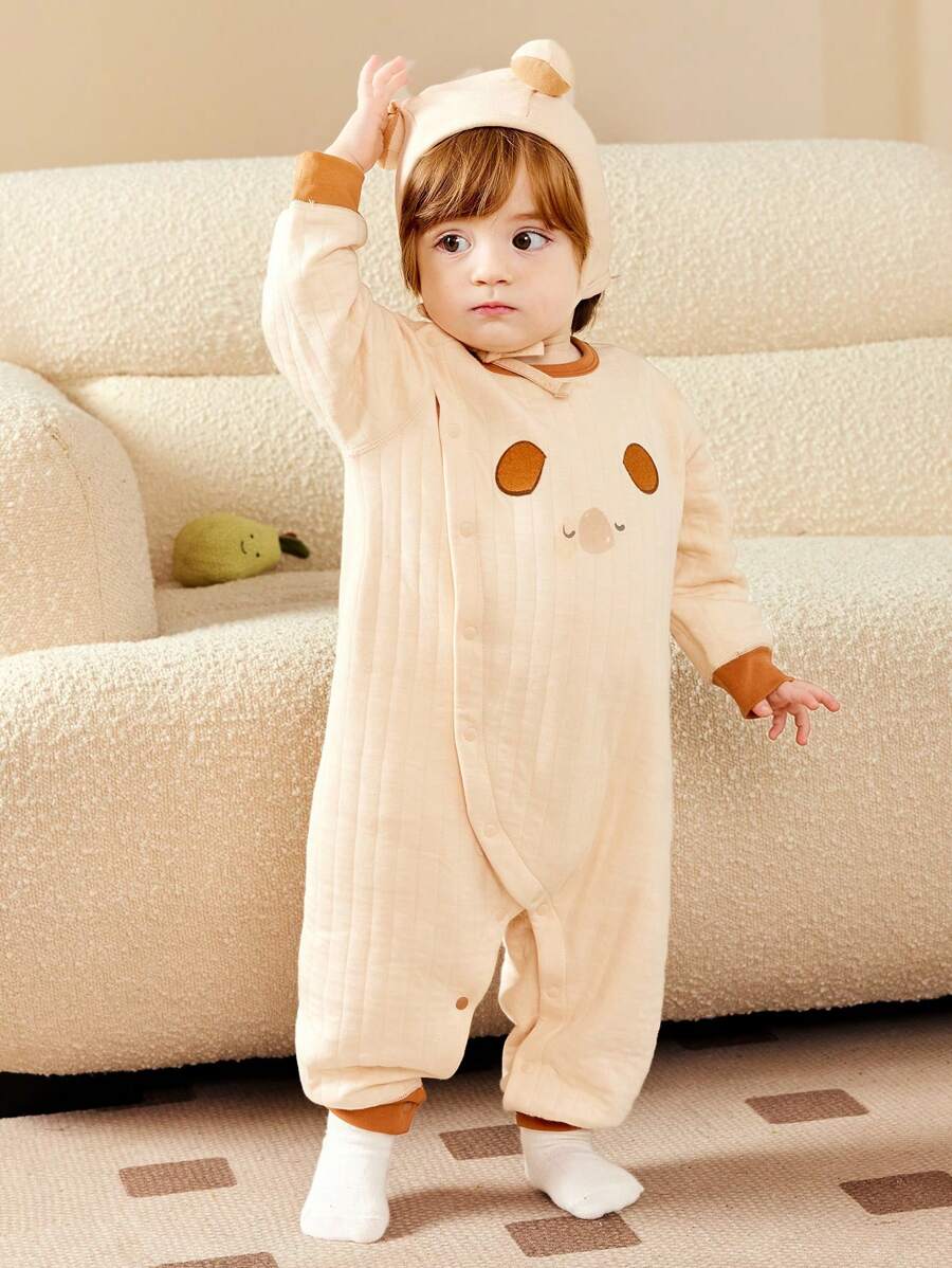 Mono Dormir Bebe Pijama De Franela Para Bebé Unisex, Tallas 1-8
