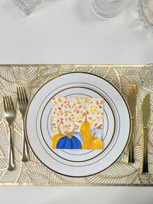 20 chiếc khăn giấy in hình lá bí ngô nhiều màu sắc mùa thu 3 lớp, 10*10 inch, khăn giấy trang trí tiệc mừng lễ Tạ ơn, đồ dùng tiệc tại nhà hàng, đồ trang trí để bàn - Nhiều màu - Xem 4