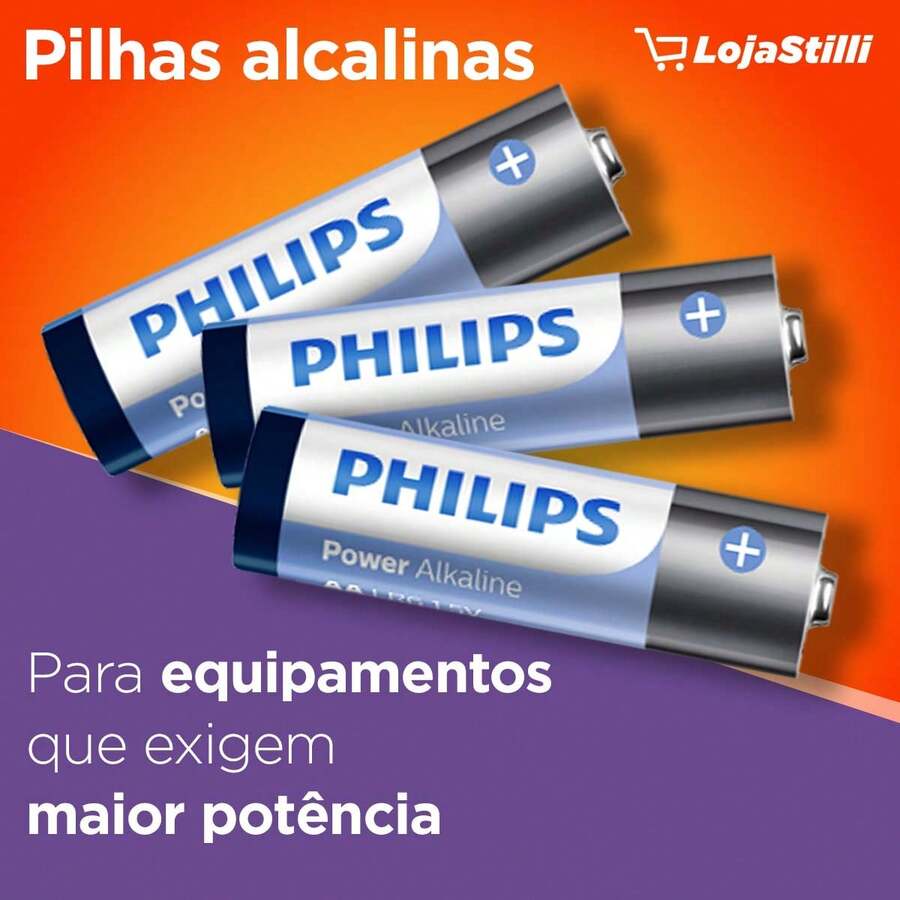 PHILIPS Philips AAA Alkaline Battery 3A Stick 24 Units Mode en ligne