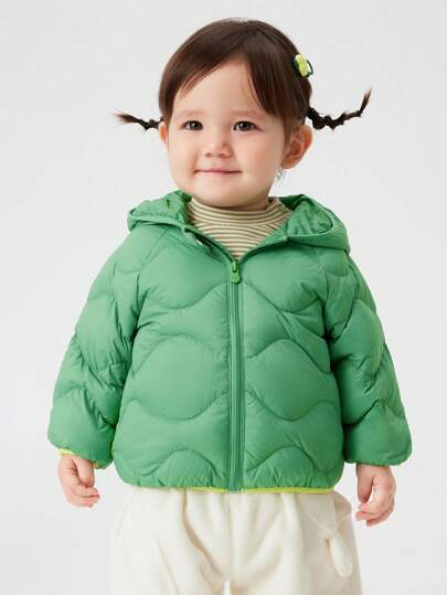 Balabala Jungen und Mädchen Kurzjacke mit Daunenfüllung, süß und warm, Wintermode 2024