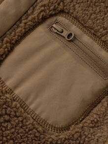 mini bala Antistatic Reversible Plush Vest For Babies Warm Collection