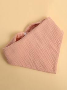 6pcs/Pack Random Printed Cotton Baby Bibs, Unisex Newborn Drool Scarf Burp Cloths