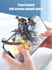 ZYONS 4片/套磨砂防窥屏保护膜，磨砂防偷窥，隐私保护，全覆盖，防指纹，防摔，防刮花，触感顺滑，兼容 17 Pro Max、Air 17、16 Pro Max、16 Pro、16 Plus、16 E、16、15 Pro Max、14 Pro Max、13 Mini、12、11、XS Max、XR、8 Plus、7 Plus系列，兼容手机壳 - 4pcs Matte Privacy - 查看 7