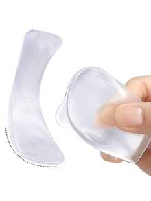 1双七垫女士防滑防臭鞋垫减震柔软舒适自粘高跟鞋不累脚 - 無色 - 查看 3