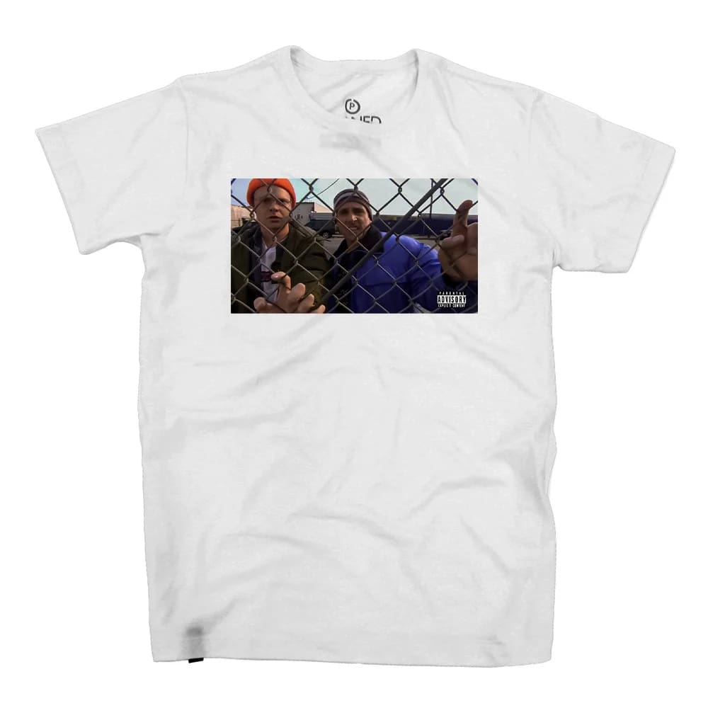 Advisory Street T-Shirt Shirt Blouse Unisex Men Women 100% Cotton Top Premium Streetwear New Release Fast Shipping Various Colors!! Plus Size - trắng - Xem 1